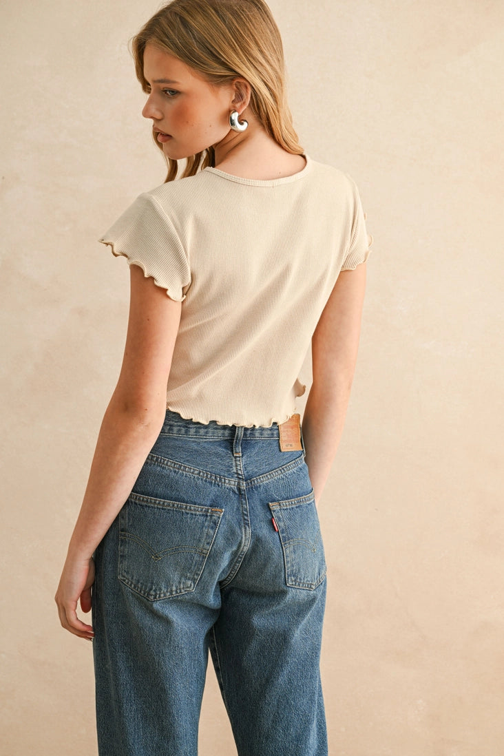Cori Top Beige
