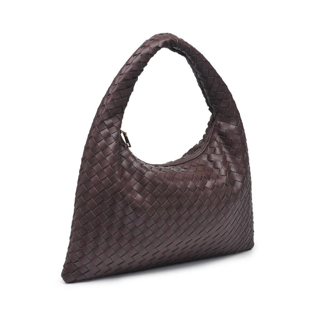 Leah Woven Hobo Espresso