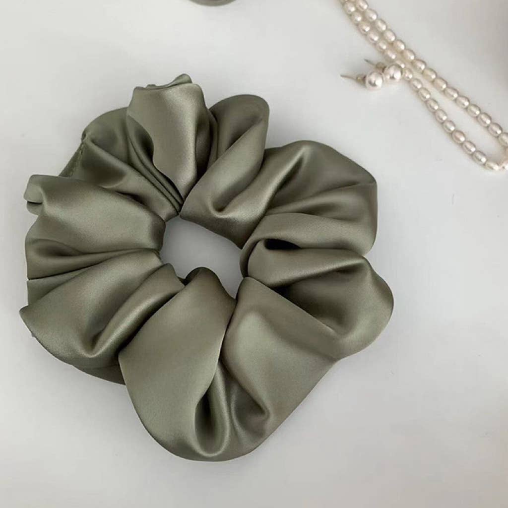 Madie Oversized Scrunchie Sage