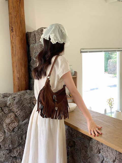 Tatum Shoulder Bag Chocolate