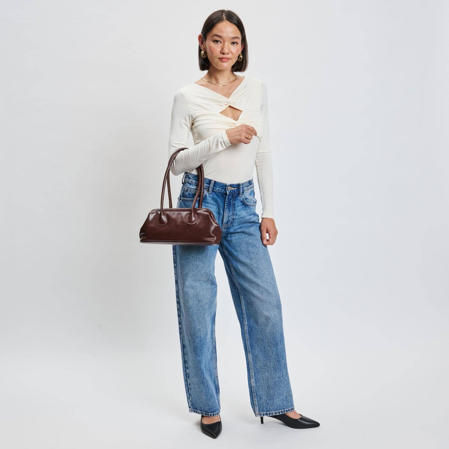 Nina Shoulder Bag Chocolate