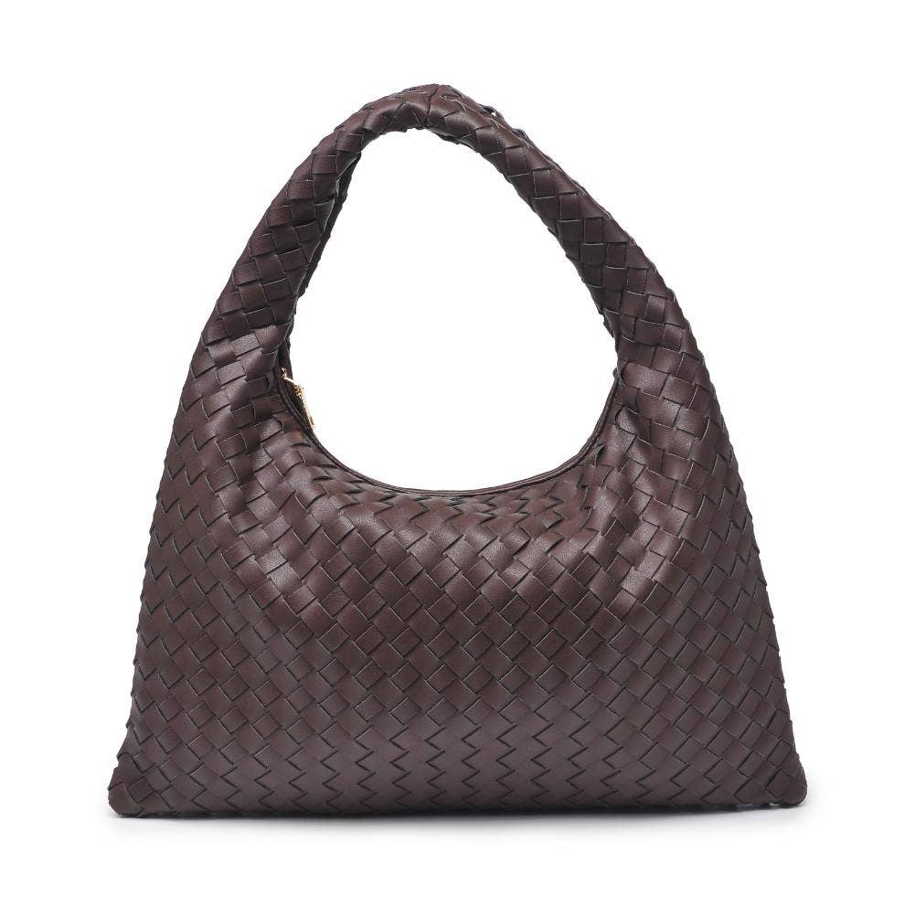 Leah Woven Hobo Espresso