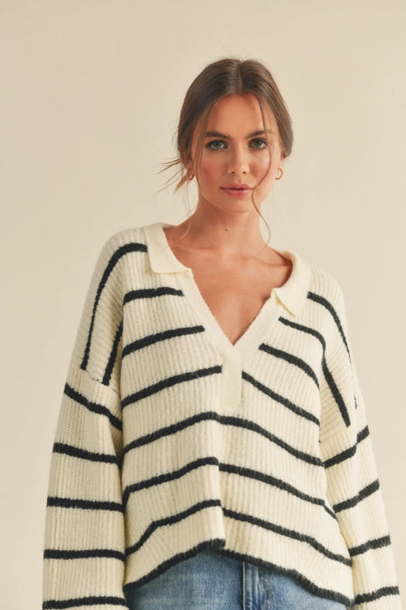 Fireside Collared Sweater
