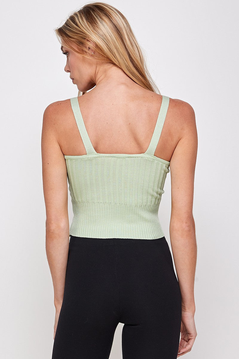 Laid Back Top Sage
