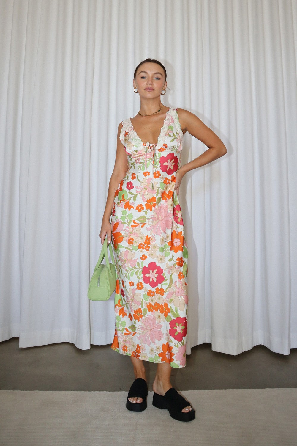Natalie Dress White