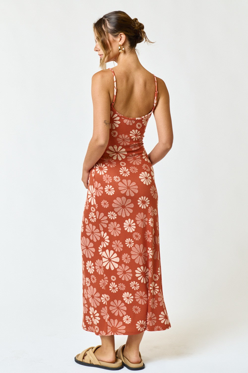 Mia Maxi Dress Brick