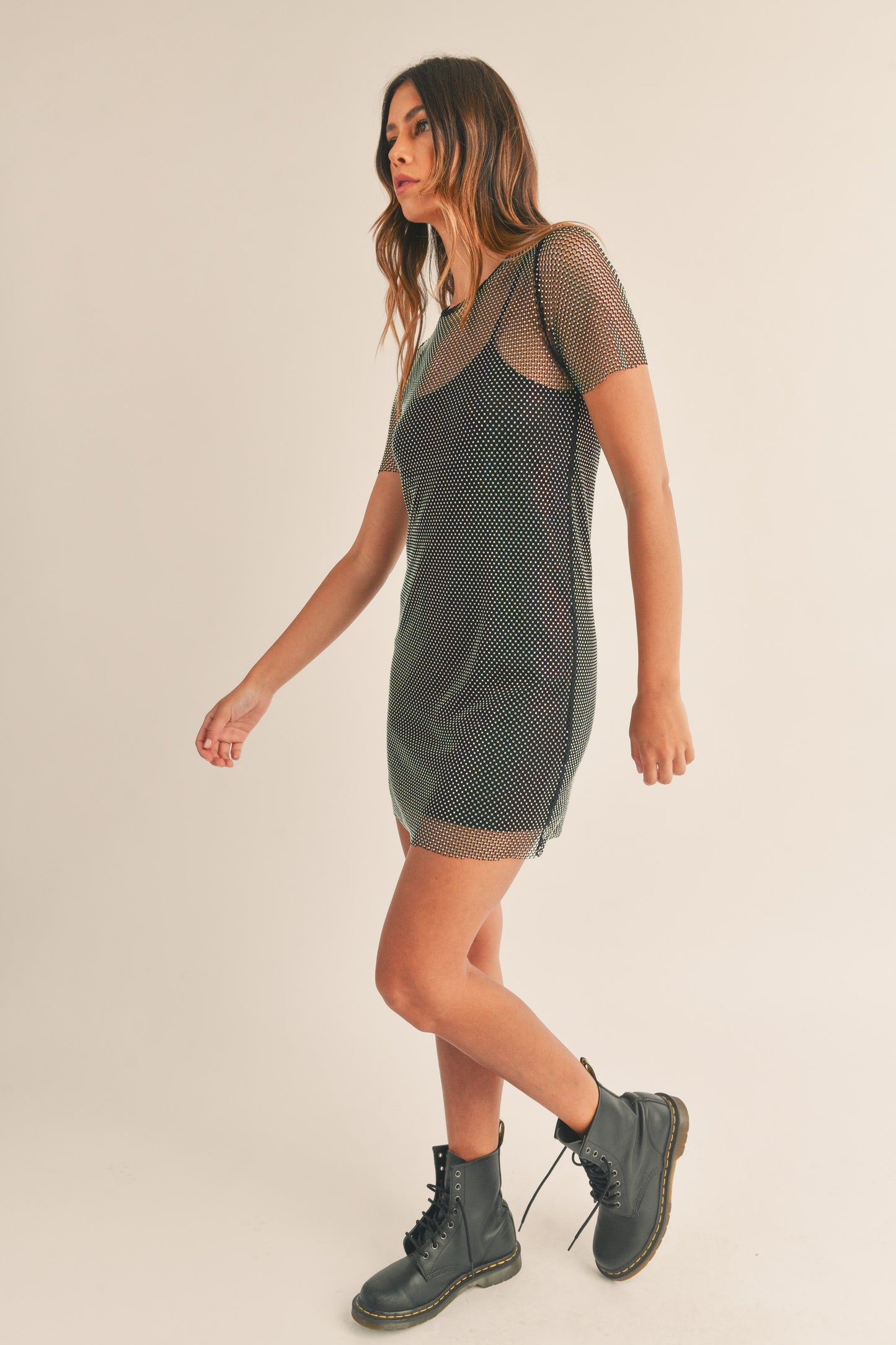 Trix Rhinestone Dress