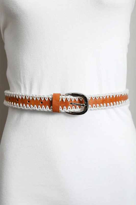 Crochet Belt Camel