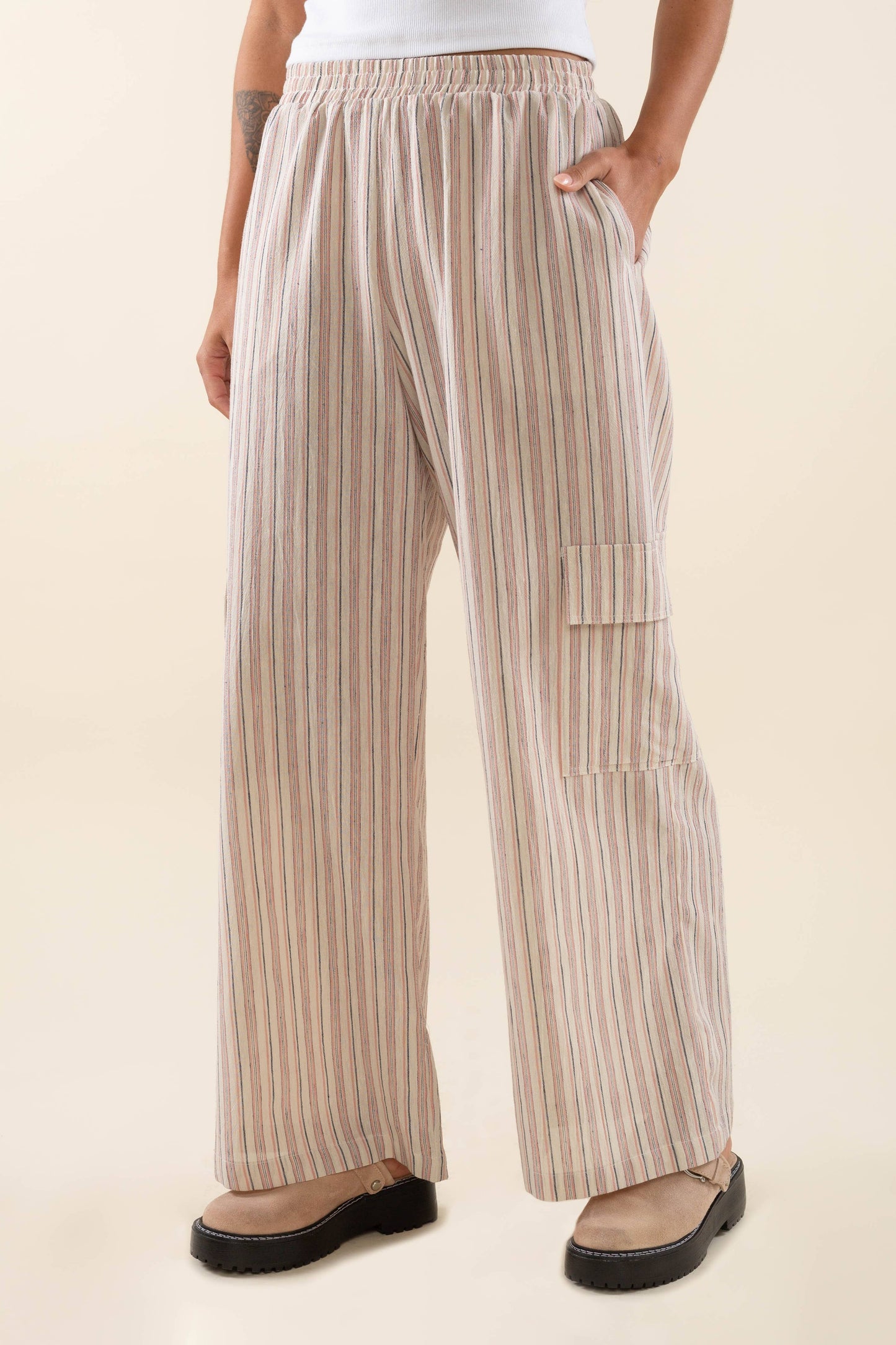 Jane Striped Pant