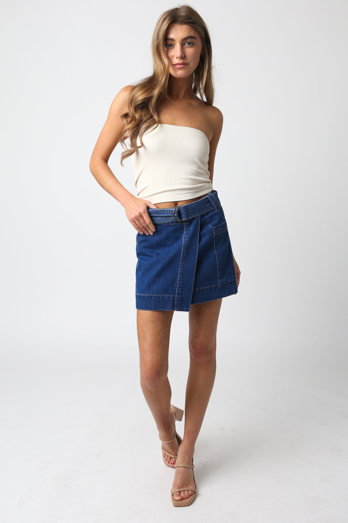 Cindy Denim Skirt