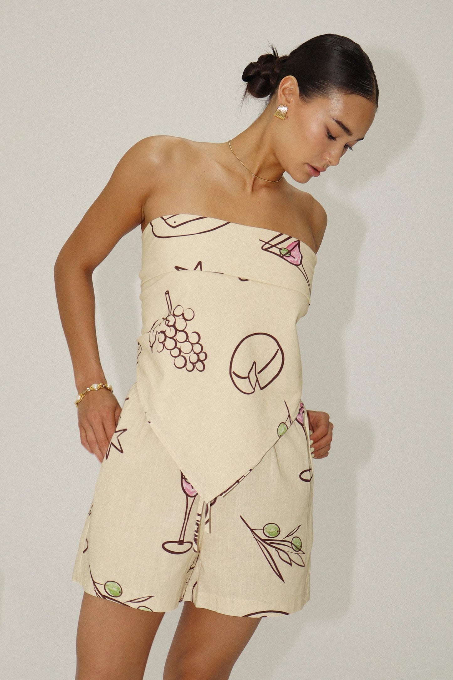 Cocktail Hour Scarf Top