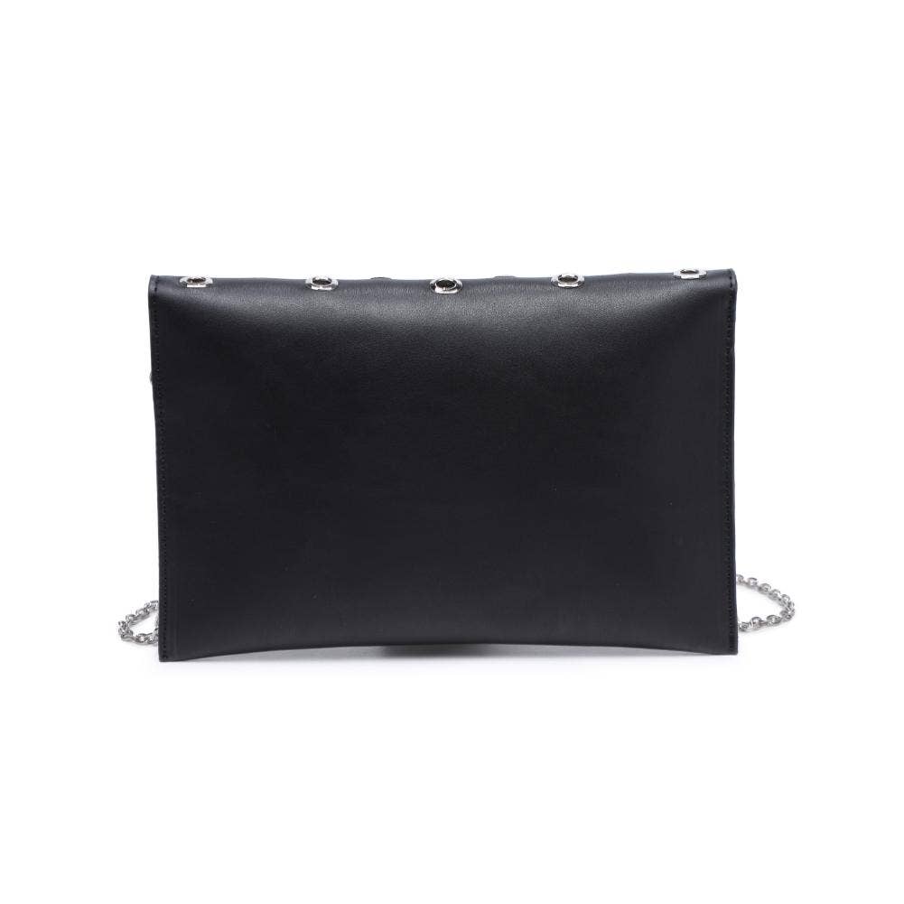 Ramona Gromet Clutch Black