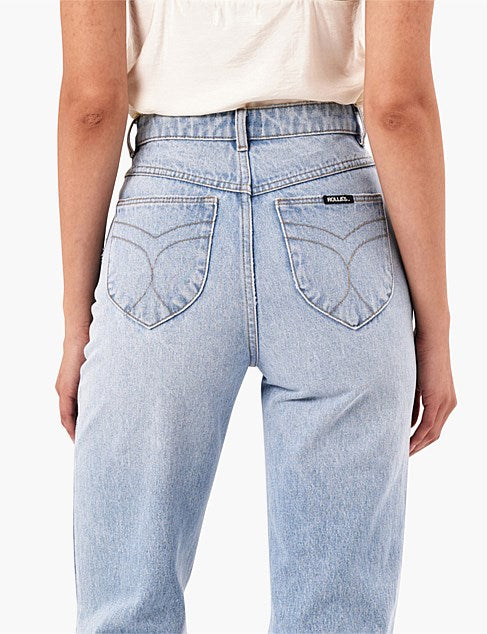 Heidi Ankle Jean Worn Old Stone