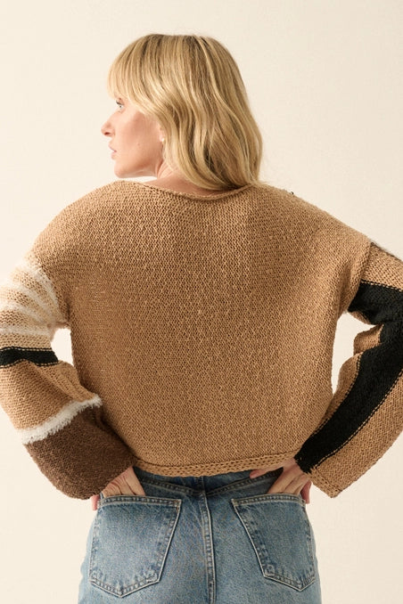 Thalia Striped Sweater