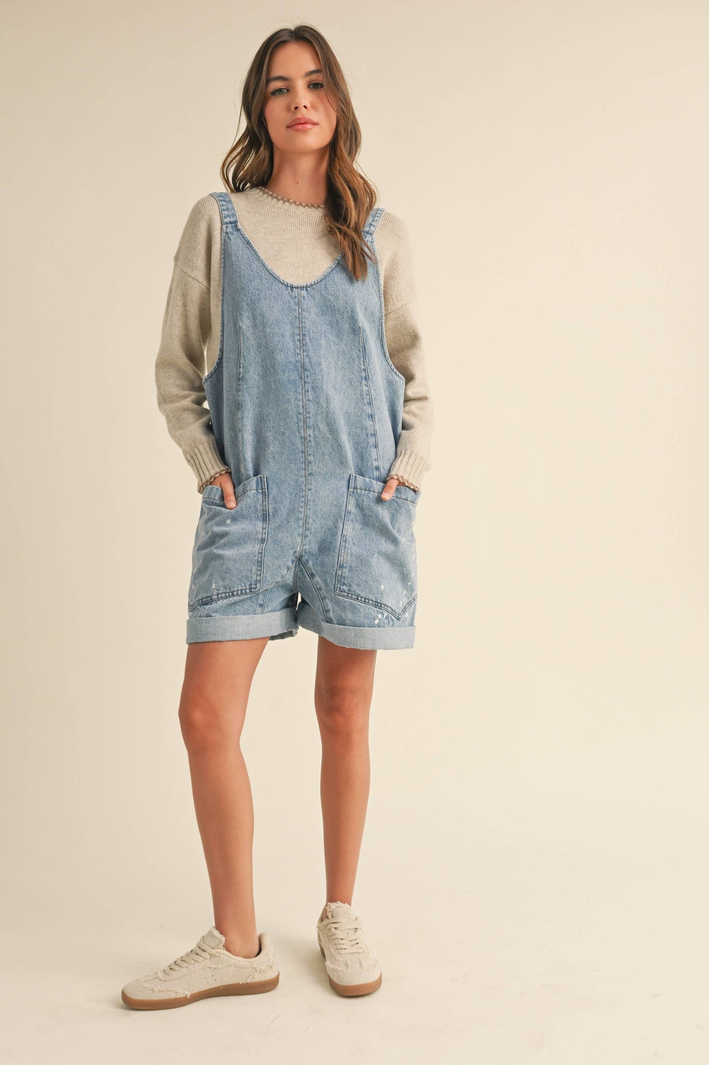 Erin Overall Romper