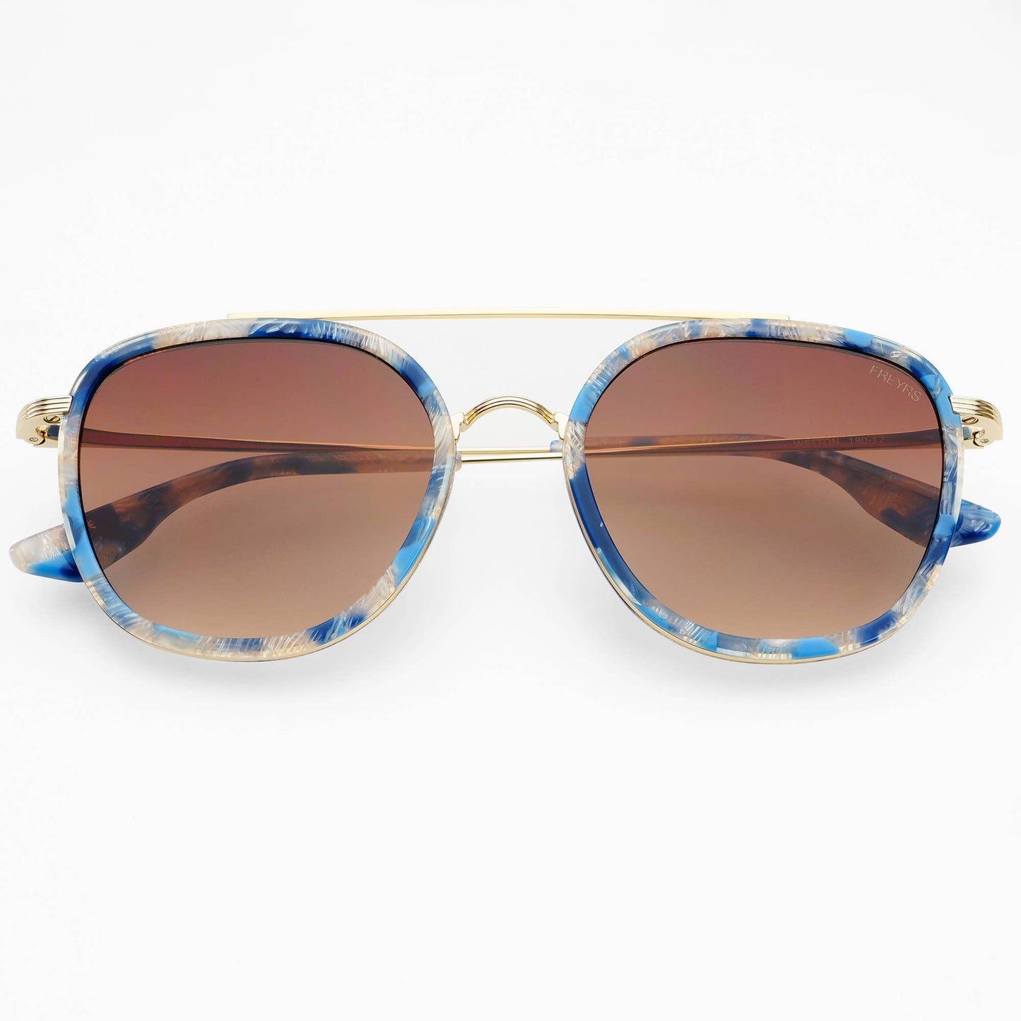 Weston Sunglasses: Blue Tortoise