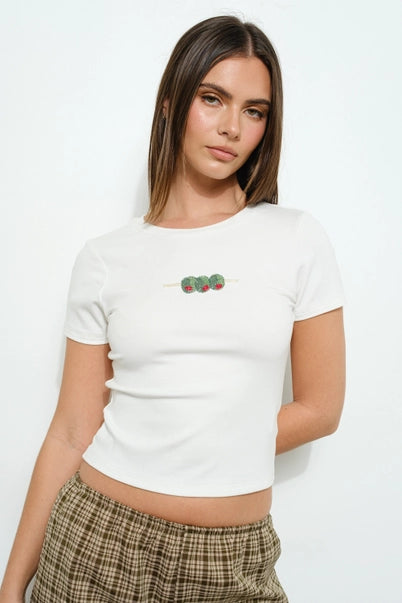 Olives Beaded Tee