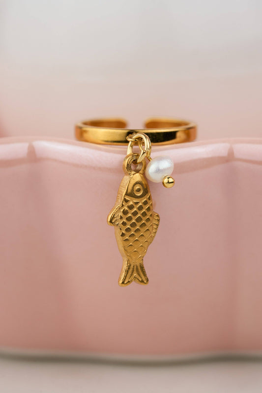 Pesce Pearl Ring