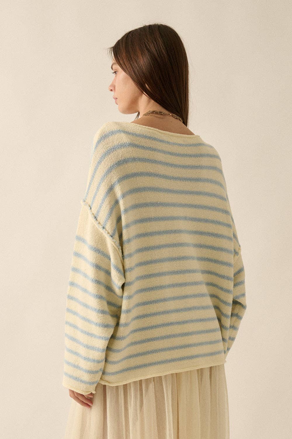 Coastal Lines Sweater
