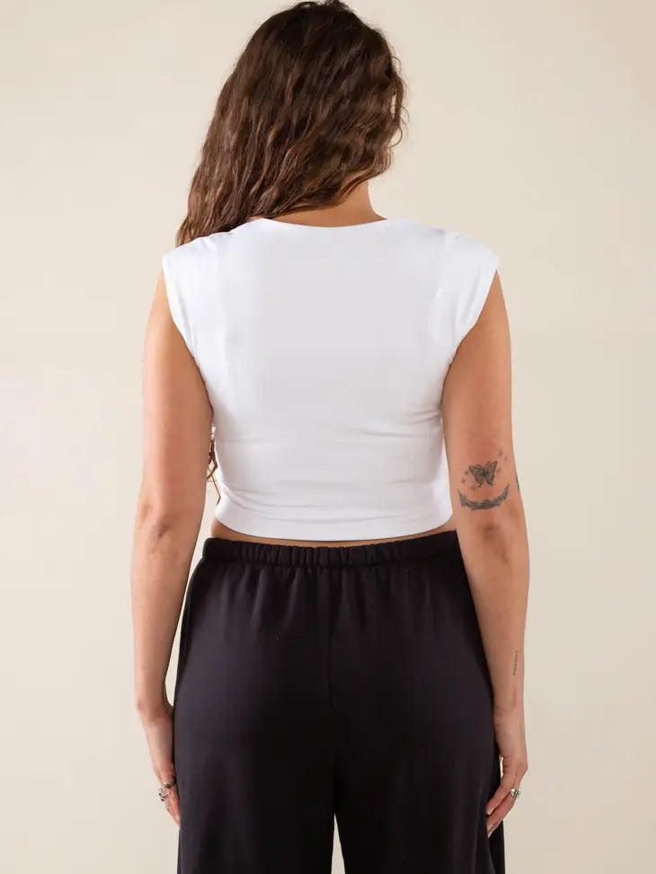 Laurel Top White