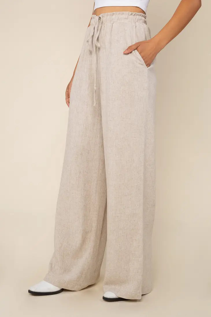 Cove Linen Pant Natural