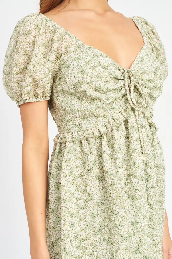Sage Mini Dress