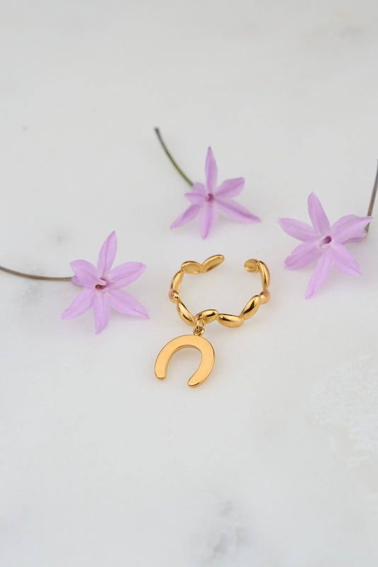 Charm Ring Horseshoe