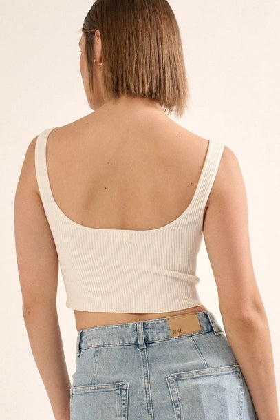 Daily Ribbed Tank Top