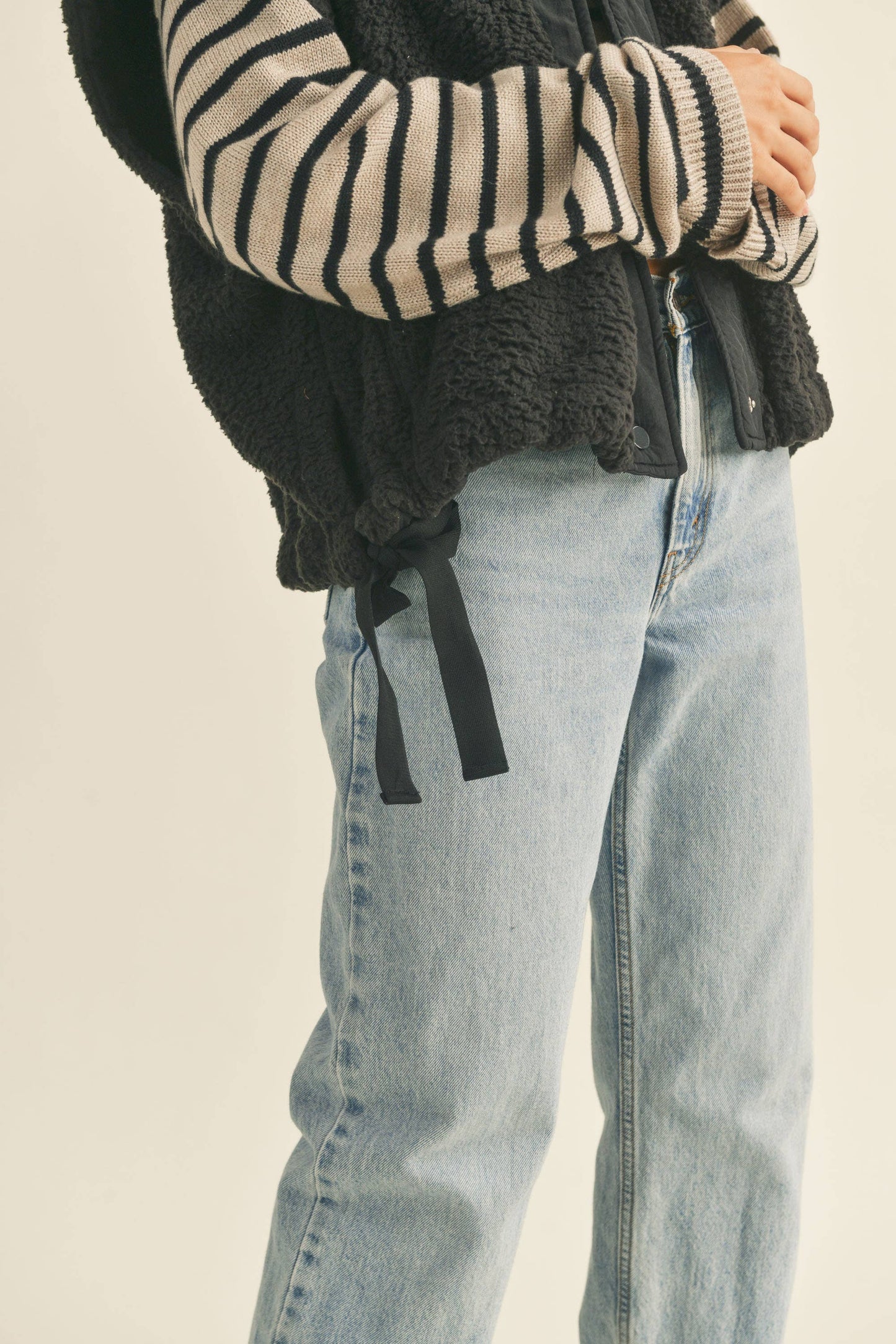 Ziggy Sherpa Vest Sand