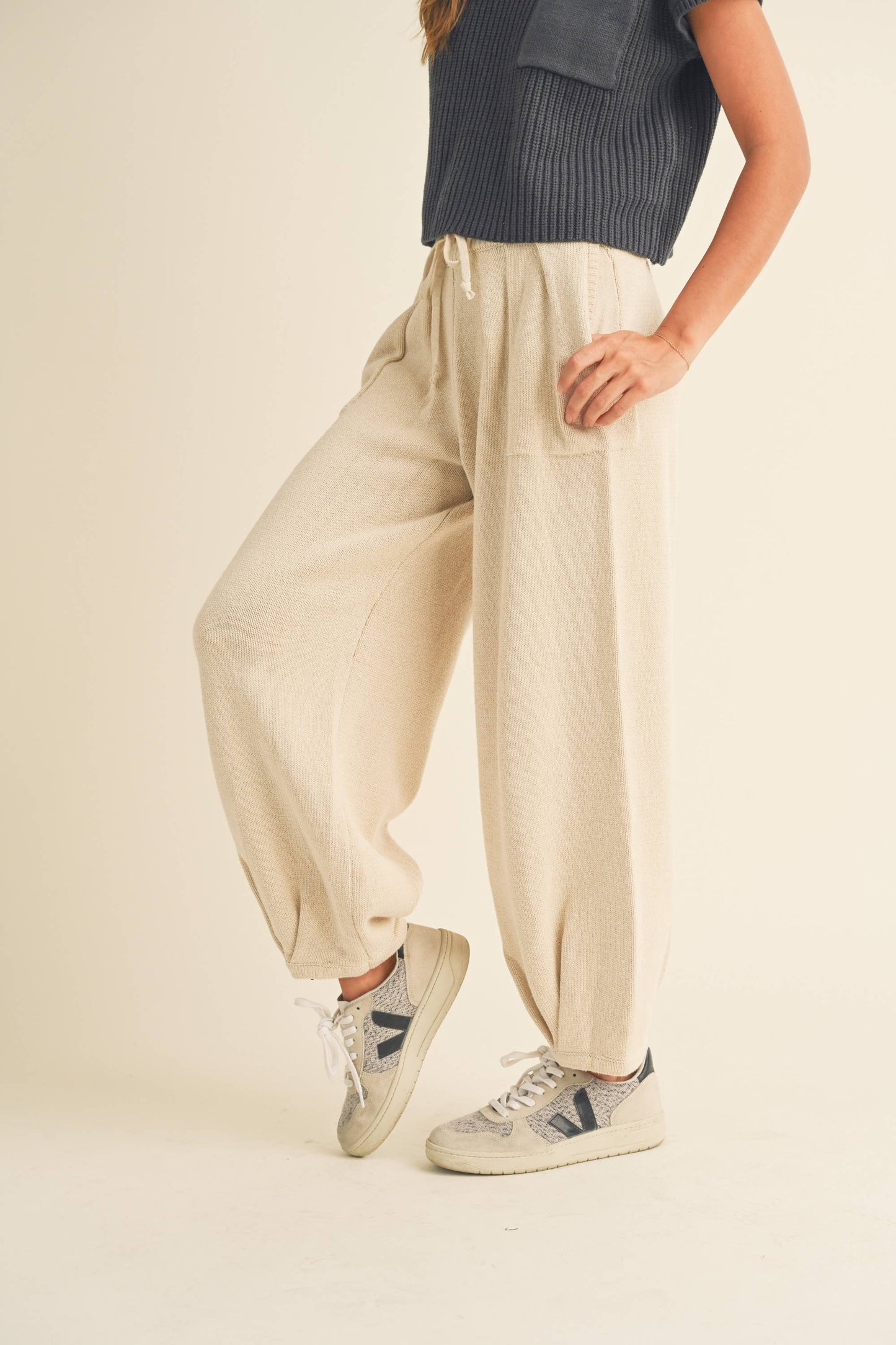 Half Moon Pant Stone