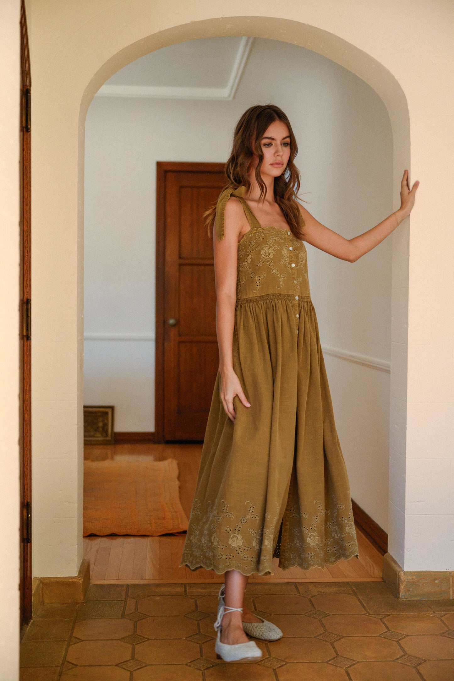 Wren Eyelet Dress
