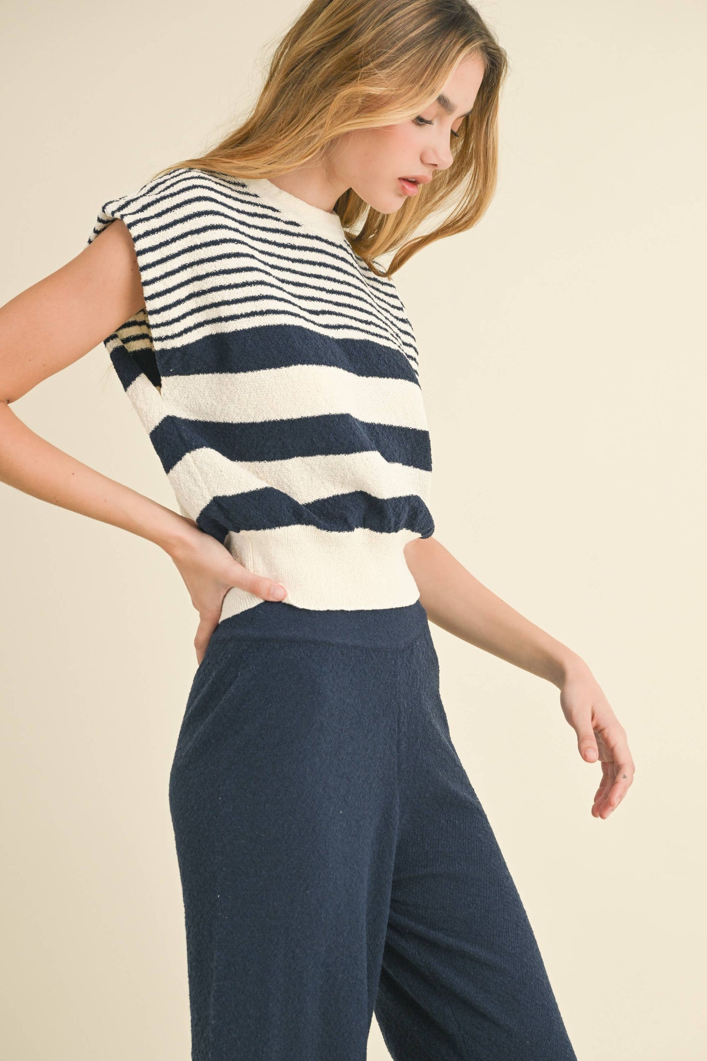 Karli Top Navy