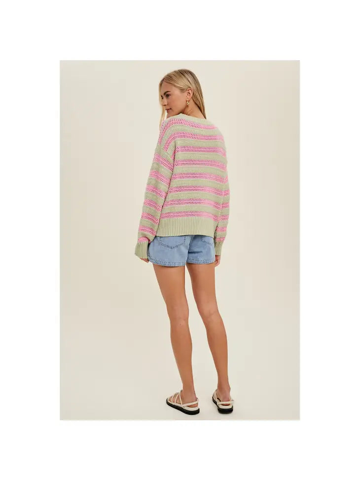 Paige Crochet Sweater