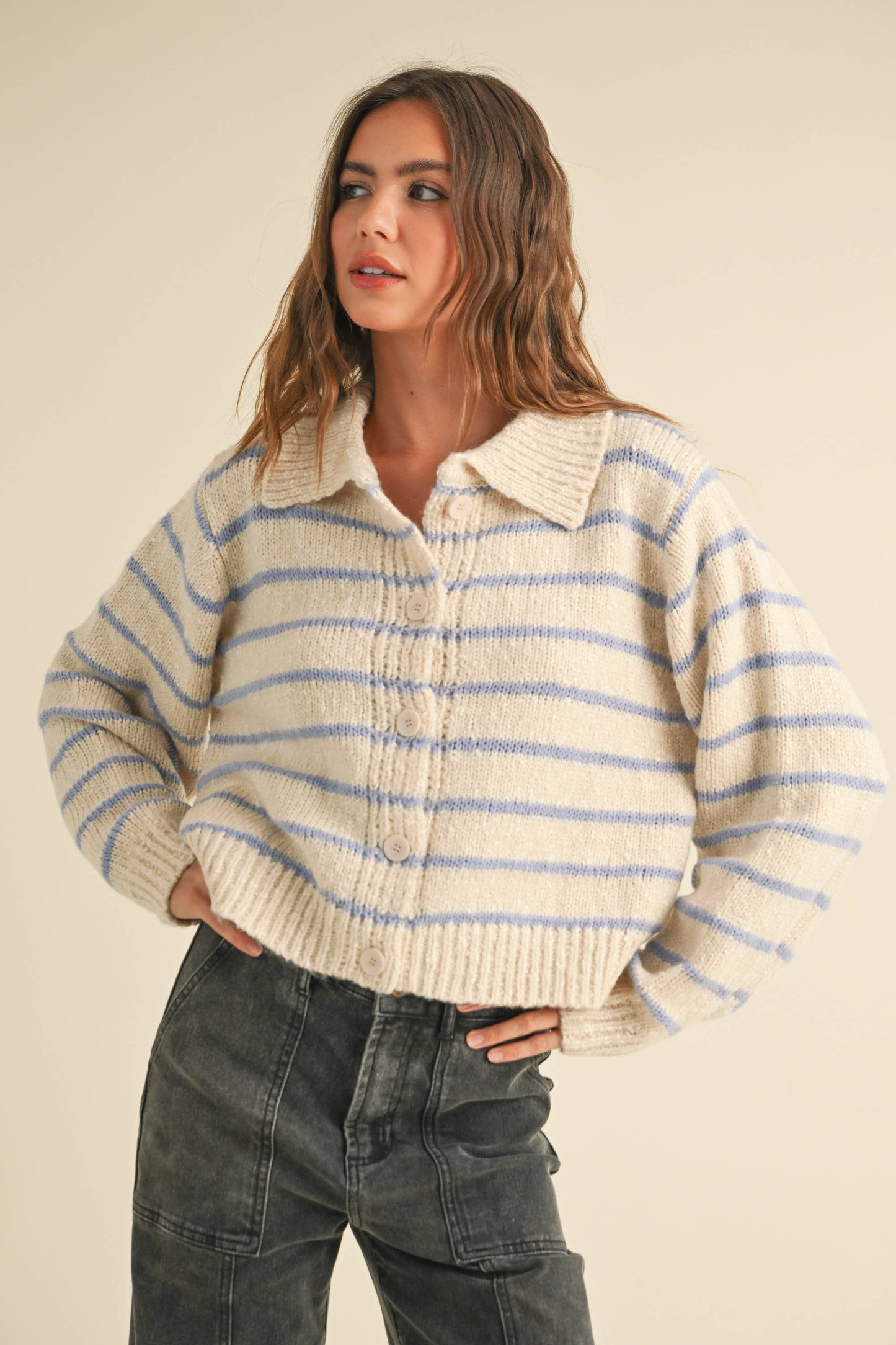 Kilby Cardigan Blue