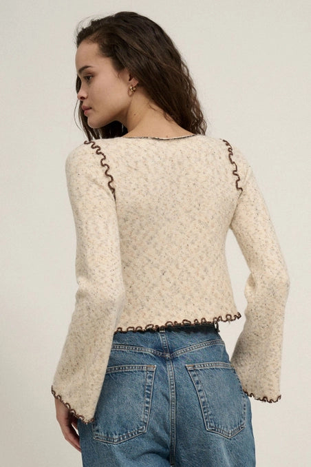 Arden Lettuce Edge Sweater