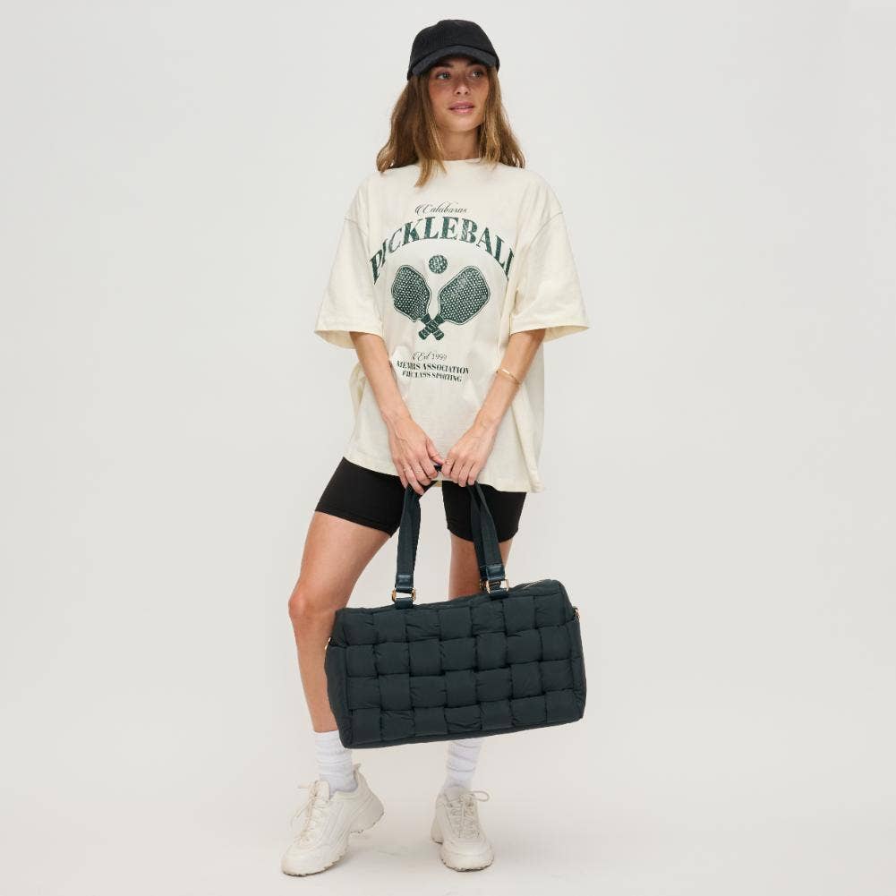 Serena Nylon Duffel Hunter Green