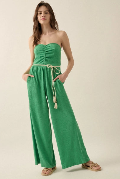 Emery Smocked Jumpsuit
