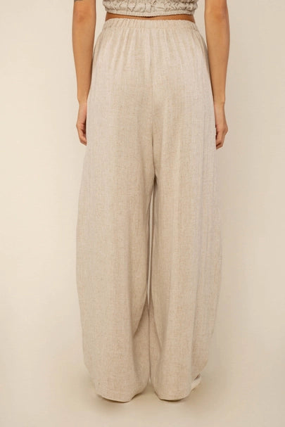 Sophia Linen Pant Natural