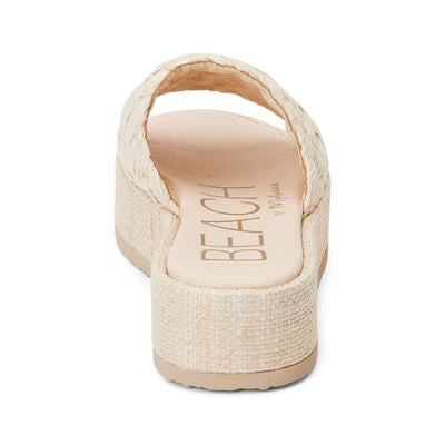 Cairo Platform Sandal Beige