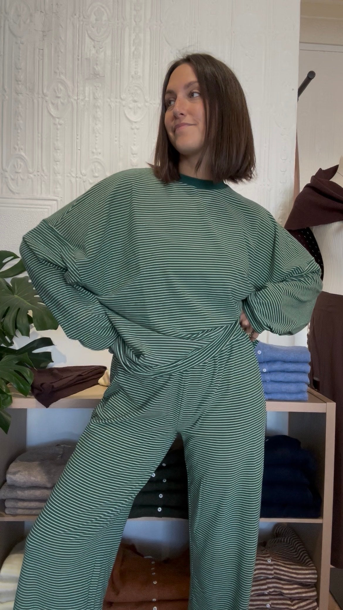 Frankie Pant Green