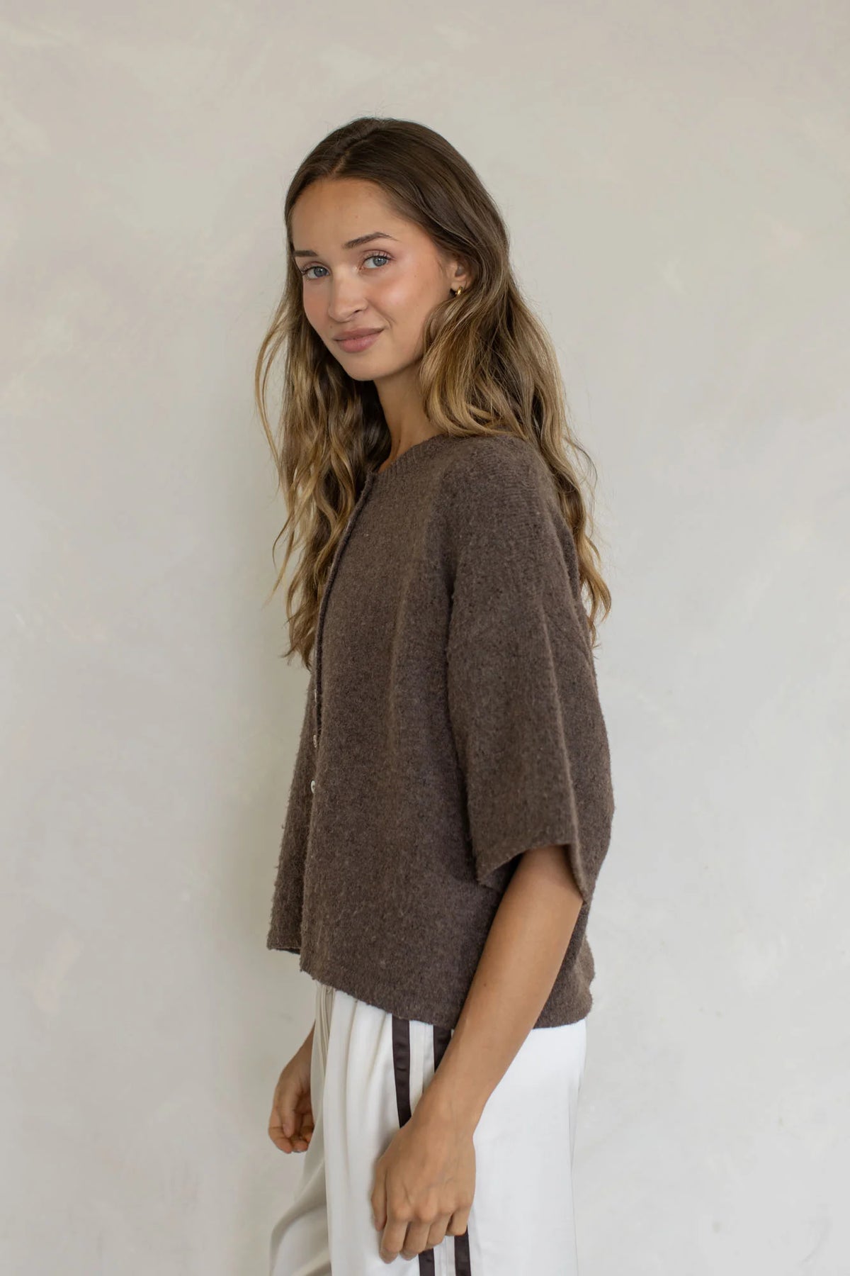 Kat Cardigan Brown