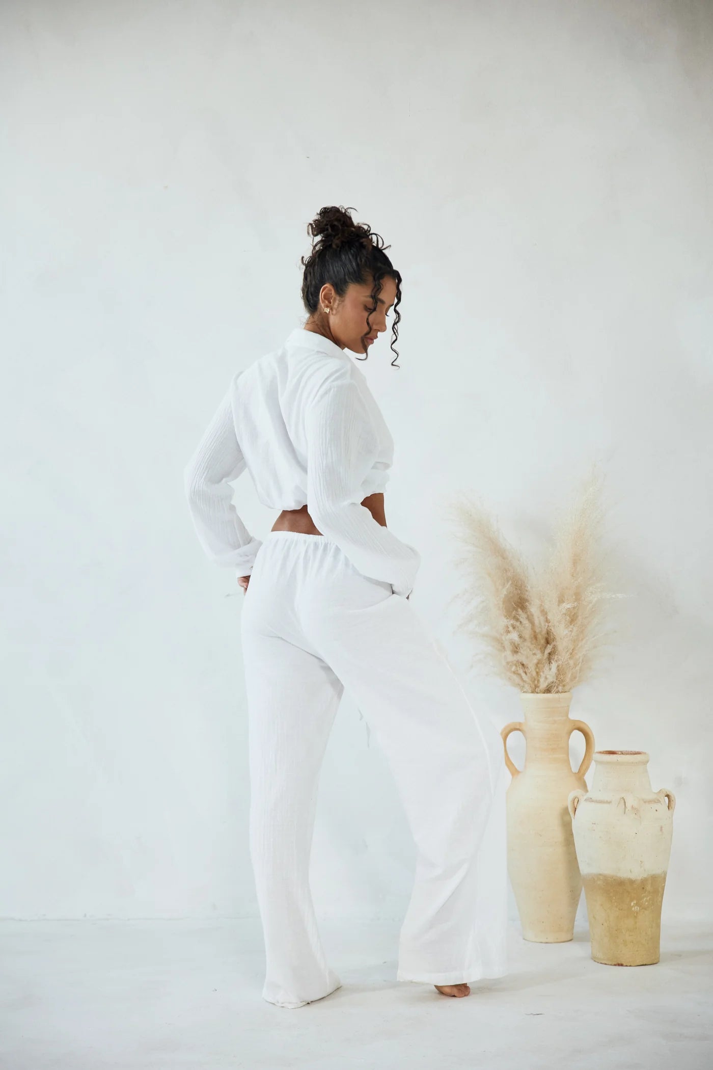 Chiara Pant White
