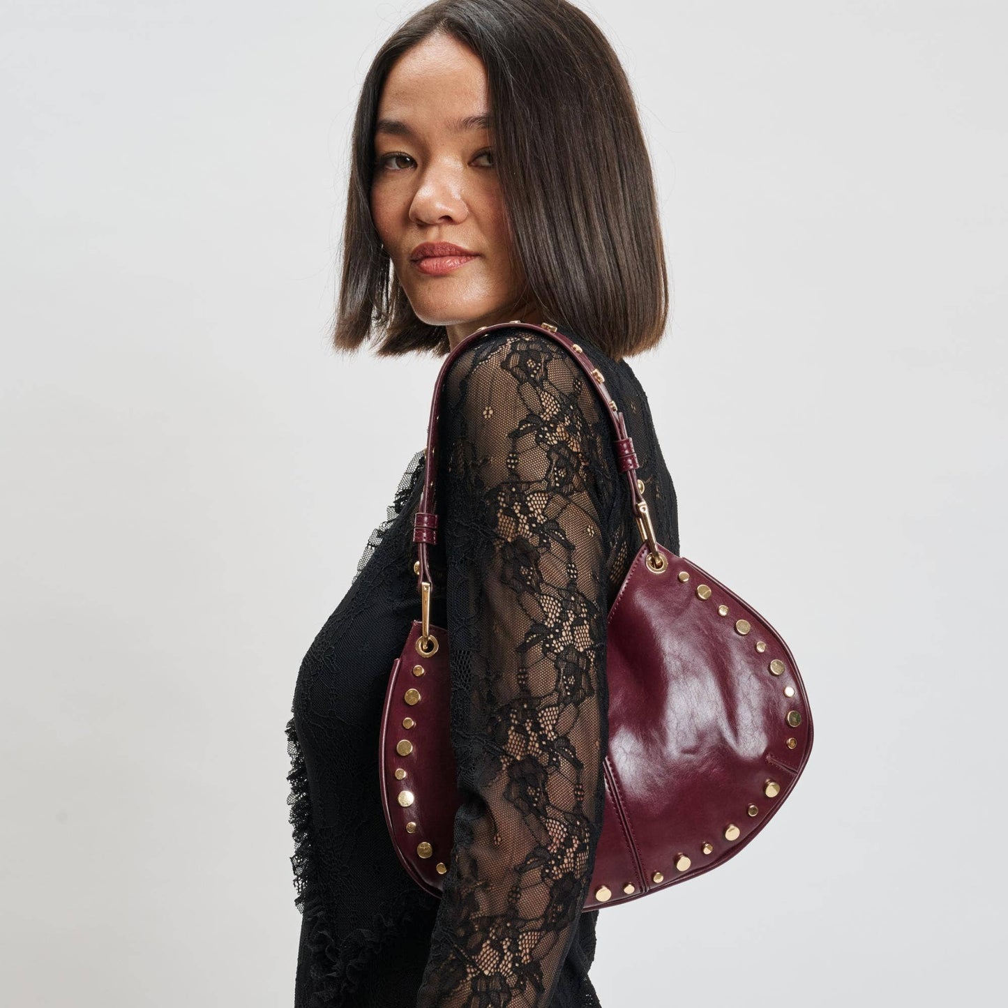 Nova Shoulder Bag Wine