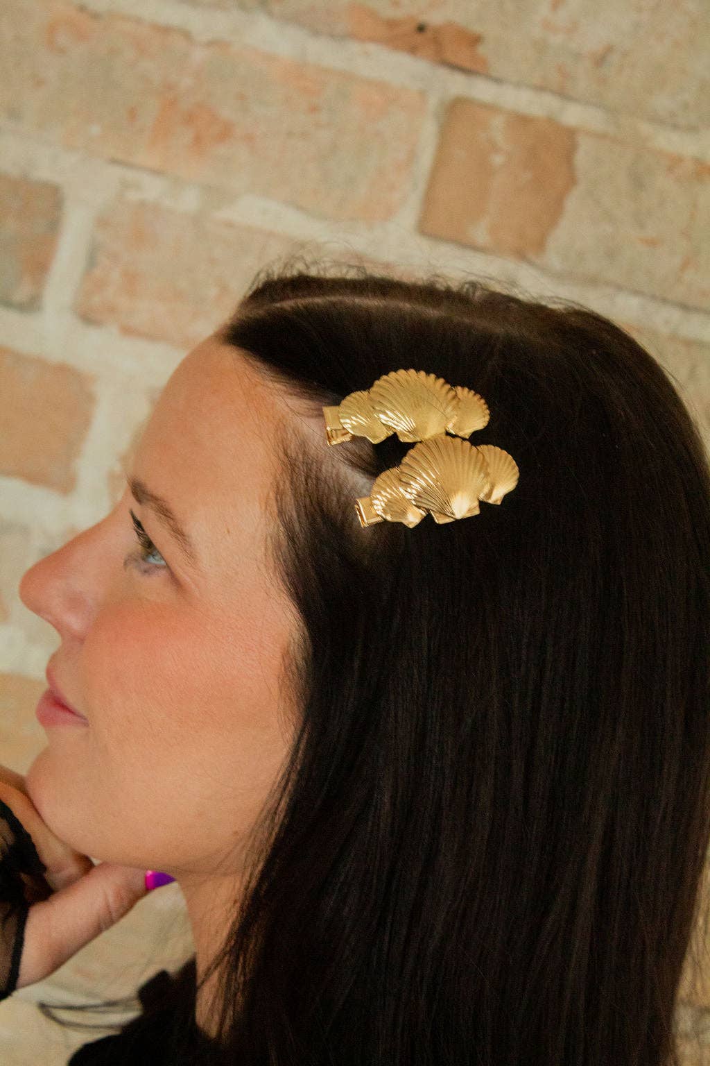 Seashell Clips 2-pack