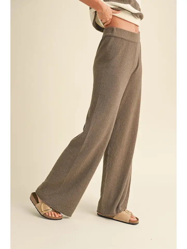 Karli Knit Pants Mocha