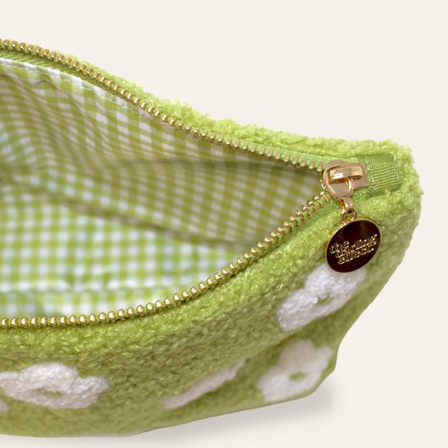 Confetti Garden Teddy Pouch Green