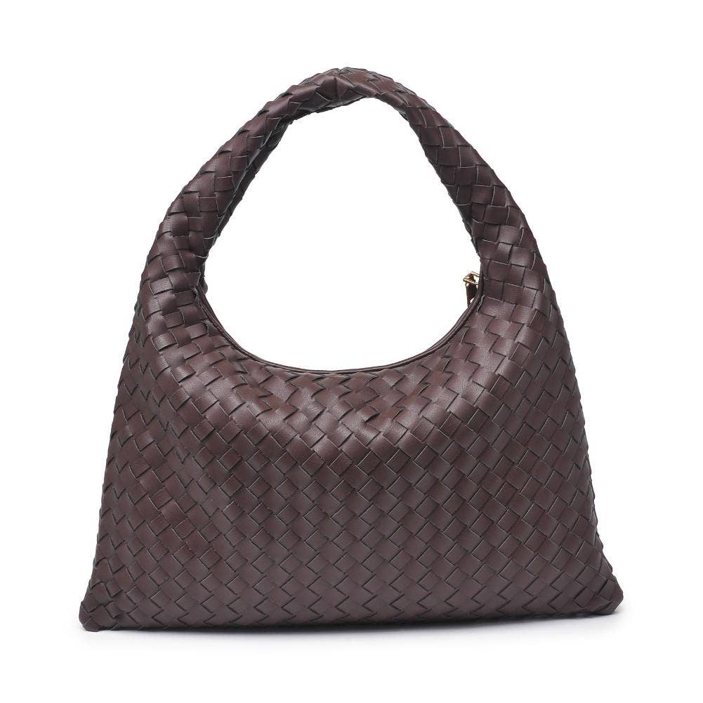 Leah Woven Hobo Espresso