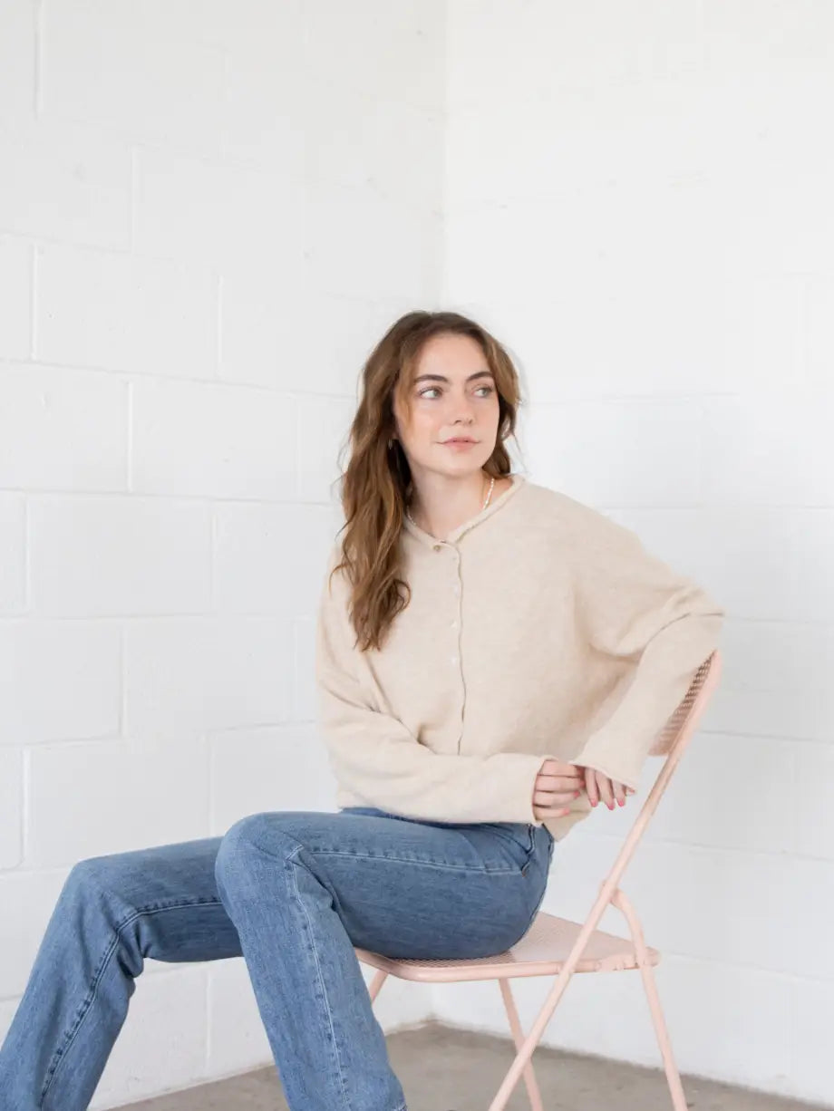 Lainey Cardigan Natural