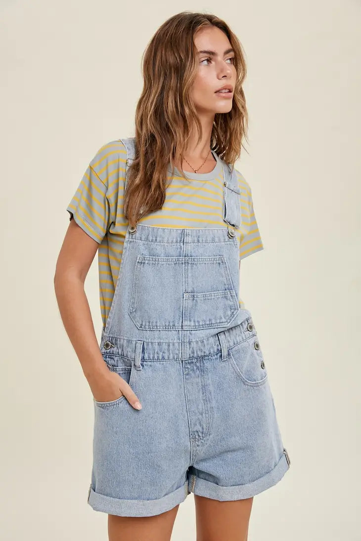 Kyleigh Denim Overalls