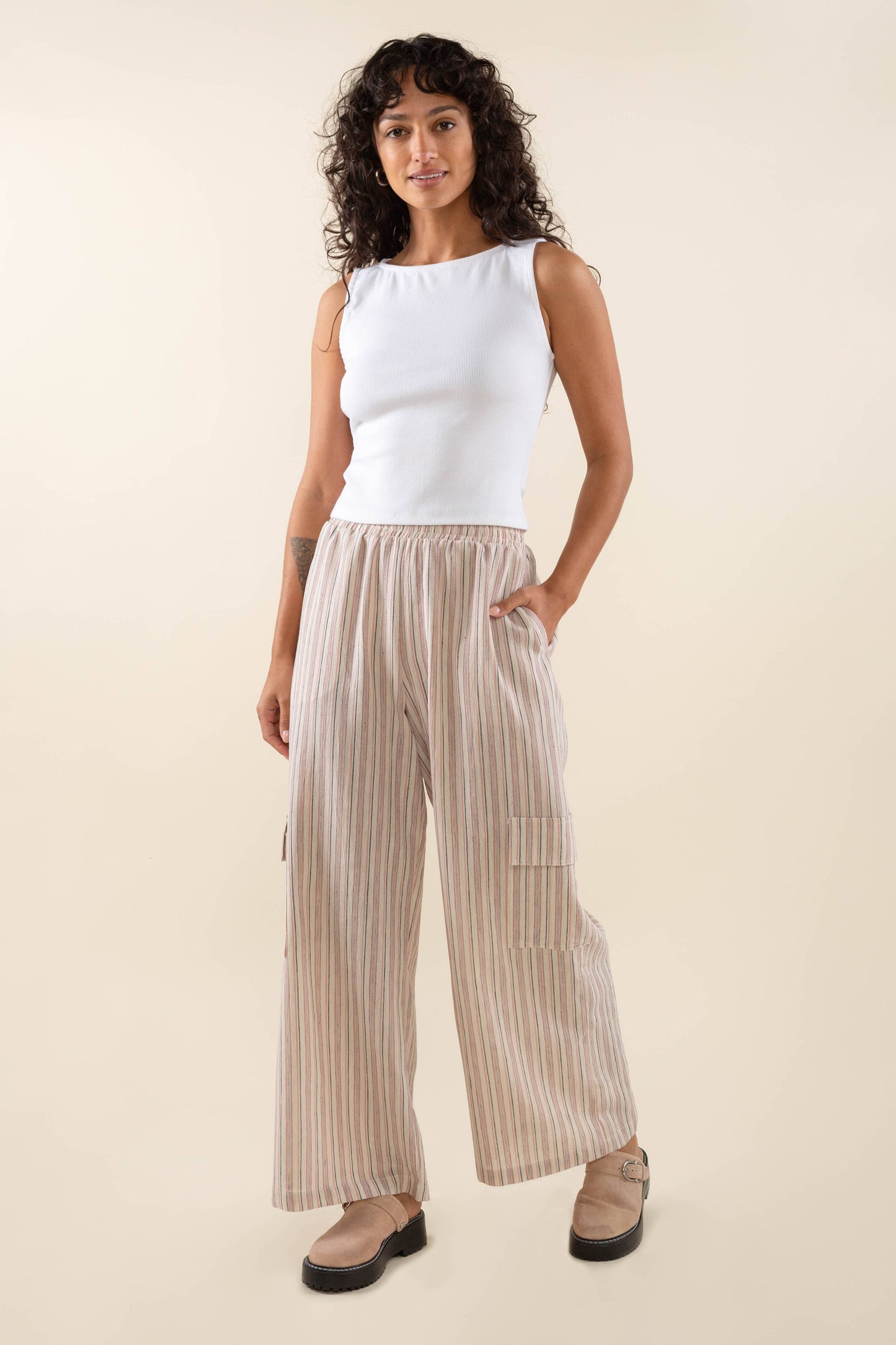 Jane Striped Pant